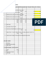 A) Dead Load Considered: SL - No.Load Contributorlength (M) Width (M) Height (M) Unit Weight (Kn/M3) Udl (KN/M)