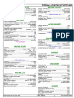 Aireuropa: Normal Checklist B737-800