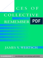 James V. Wertsch - Voices of Collective Remembering (2002) PDF