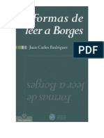 Formas de Leer A Borges o Las Trampas de La Lectura