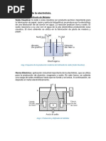 Aplicaciones de La Electrolisis