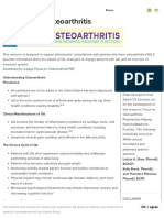 The 4-Page Focus On: Osteoarthritis PDF