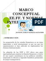 Marco Conceptual EE - Ff. y Normas Internacionales