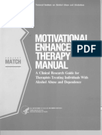 Motivational Enhancement Therapy Manual