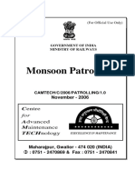 Booklet On Monsoon Patrolling