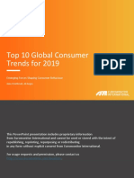 Top10GlobalConsumerTrends 2019 Euromonitor PDF