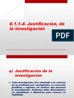 6.1.1.4. Justificación de La Investigación