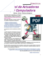 Lección #8 - Control de Actuadores Por Computadora