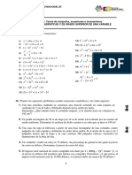 HT-Ecuaciones Cuadráticas y de Grado Superior