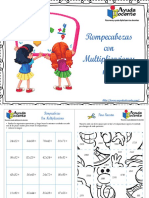 Rompecabeza Con Multiplicaciones Nº3