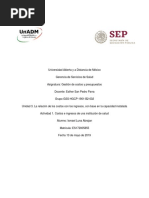 Gestión de Costos y Presupuestos. HGCP - U3 - A1 - ISLA