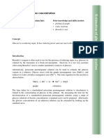 Estimation of Glucose Concentration PDF