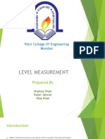 Level Measurement Devices