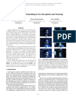 Facenet: A Unified Embedding For Face Recognition and Clustering