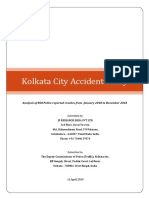 Kolkata City Accident Report - 2018