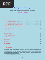 Rigid Pavement Design