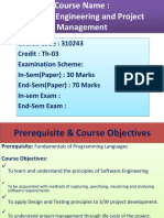 Sepm Unit 1 PDF