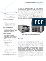 Arista 7500 Datasheet