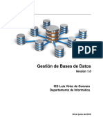 Gestión de Bases de Datos PDF