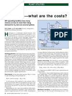 Hydrogen-What Are The Costs?: Plant Utilities