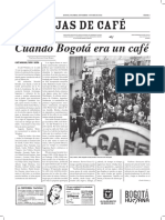 Hojas de Café Nº1 - Cuando Bogotá Era Un Café