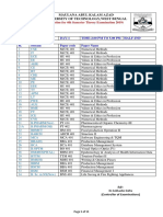 Routine For 6th Sem 2019 Wbut