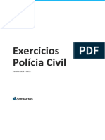 Exercícios PC Delegado PDF