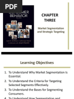 Chapter 3 Market Segmentation and Strategic Targeting