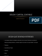 Deuda y Capital Contable