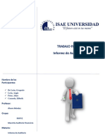 Trabajo Final de Informe de Auditoria Financiera