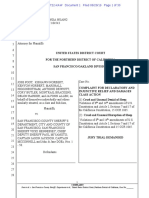 SF County Jail Inmates Lawsuit