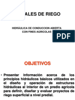 Canales de Riego PDF