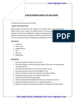 Soil Mechanics Lab Manual