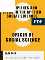 1 Origin of Social Science