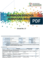 Secuencia Biologia II 2019A