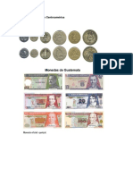 Monedas y Billetes de Centroamérica