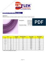 Sunflex PVC Ducting Hose: Industrial Ventilation and Airflow Systems Suction of Dust, Air Gases, Powders, Liquid Etc