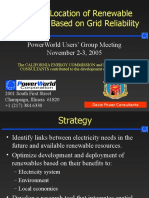 Strategic Location of Renewable Generation Based On Grid Reliability