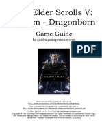 The Elder Scrolls V Skyrim Dragonborn GAME GUIDE PDF