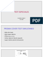 3º Test Especiales