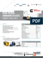 Generador Electrico Cummins 165kva