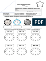 Evaluacion de La Hora