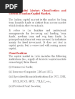 Indian Capital Markets