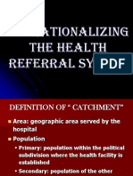 Operationalizing The Health Referral System