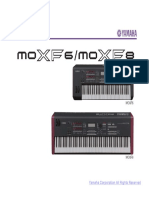 Yamaha Mox Moxf Manual de Servicio