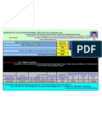 Leave Salary Calculation For Central Govt Employees