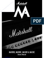 MARSHALL Ma100c USER MANUAL