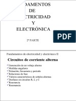 Fundamentos de Electricidad y Electrónica II