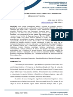 A Gramatica Historica Como Ferramenta para o Ensino de Lingua Portuguesa PDF