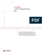 OTA Setup For 5G TF Beamforming Functional Tests